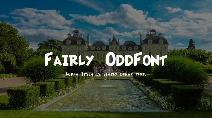 Fairly OddFont Font
