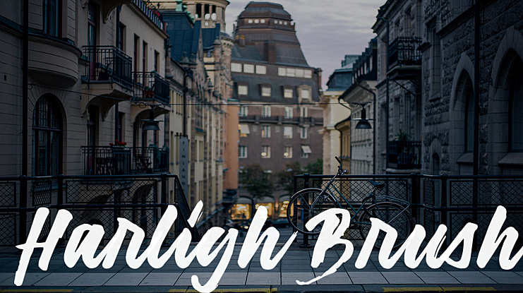 Harligh Brush Font