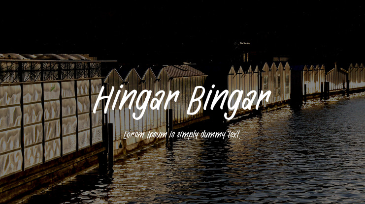 Hingar Bingar Font