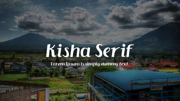 Kisha Serif Font