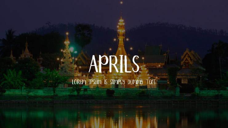 Aprils Font