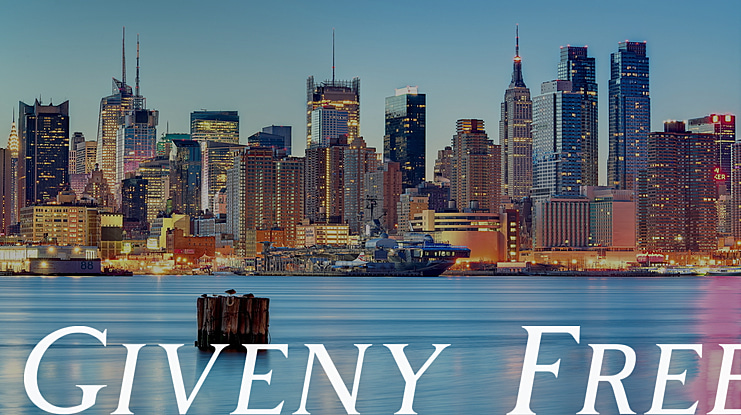 Giveny Free Font Family