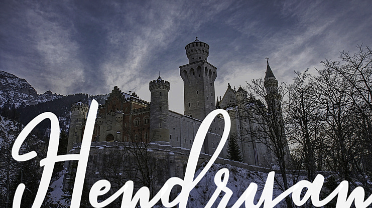 Hendryan Font Family