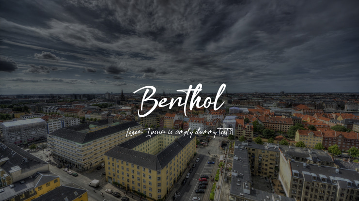 Benthol Font