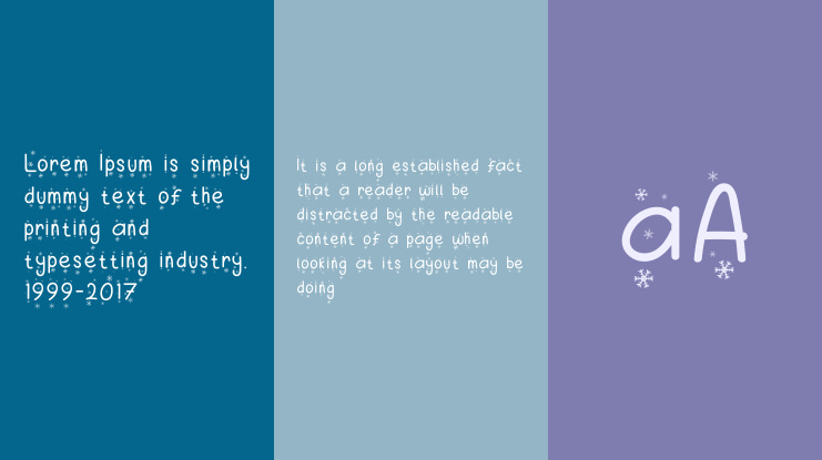 Merry Sugar Snow Font