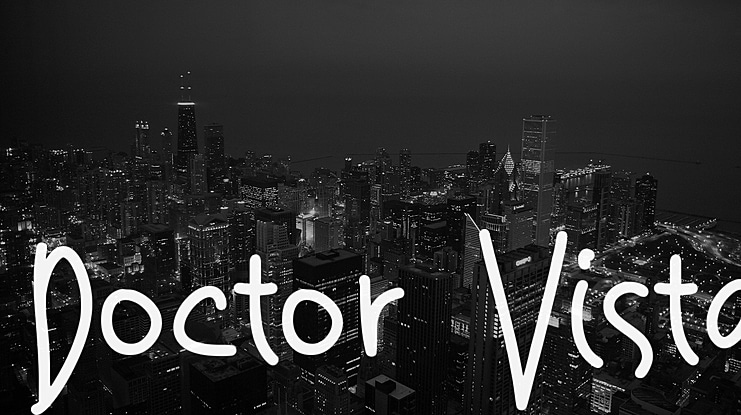 Doctor Vista Font Family