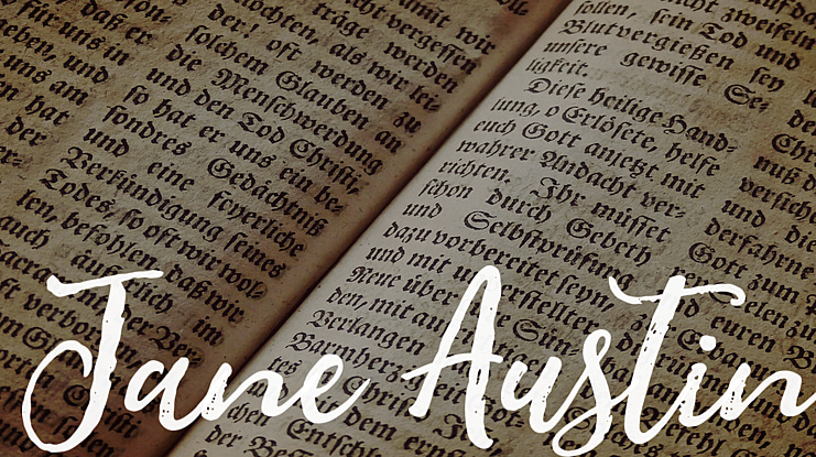 Jane Austin Font