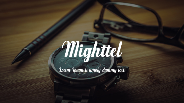 Mighttel Font