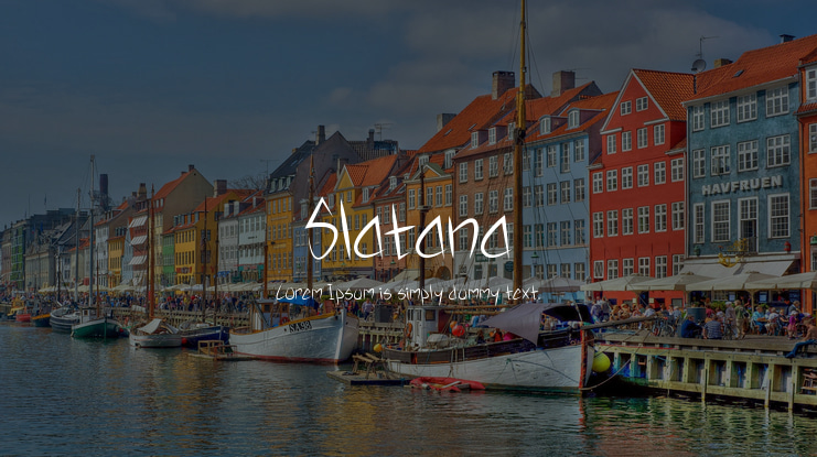 Slatana Font