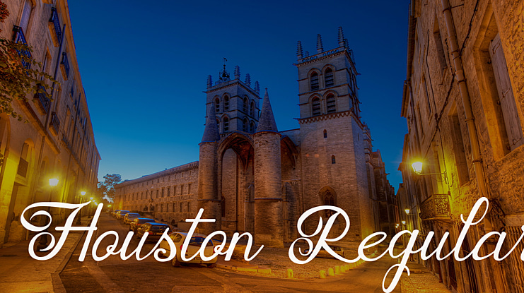 Houston Regular Font