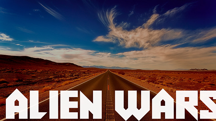 Alien Wars Font Family