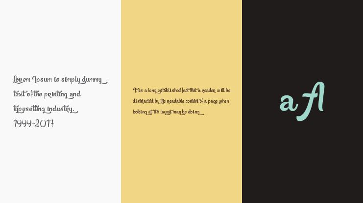 Beauty in the Ordinary Font