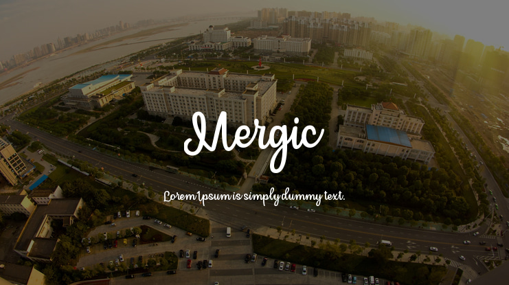 Mergic Font Family