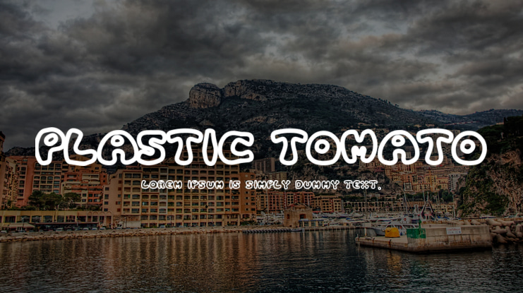 Plastic Tomato Font Family