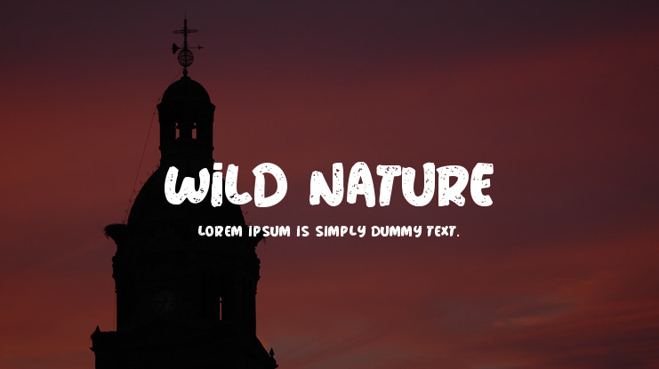 Wild Nature Font