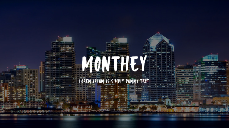 Monthey Font