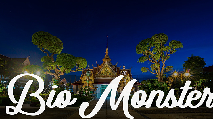 Bio Monster Font