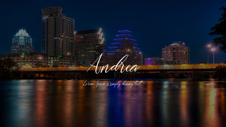 Andrea Font Family