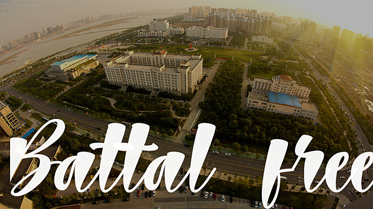 Battal free Font