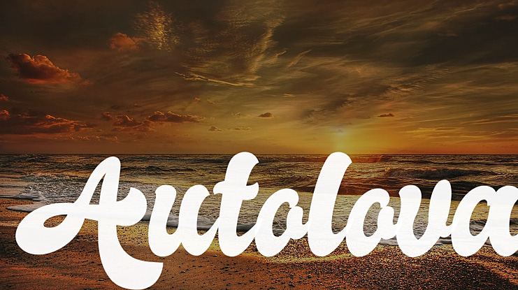 Autolova Font