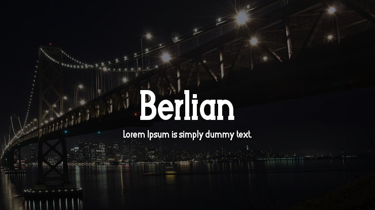 Berlian Font
