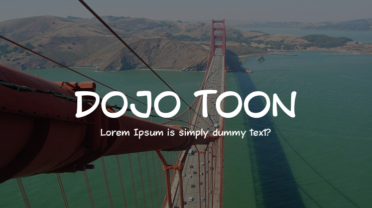 DOJO TOON Font