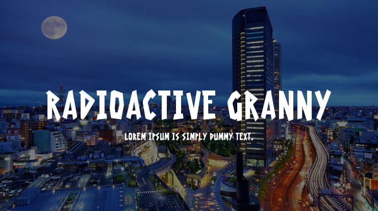 Radioactive Granny Font