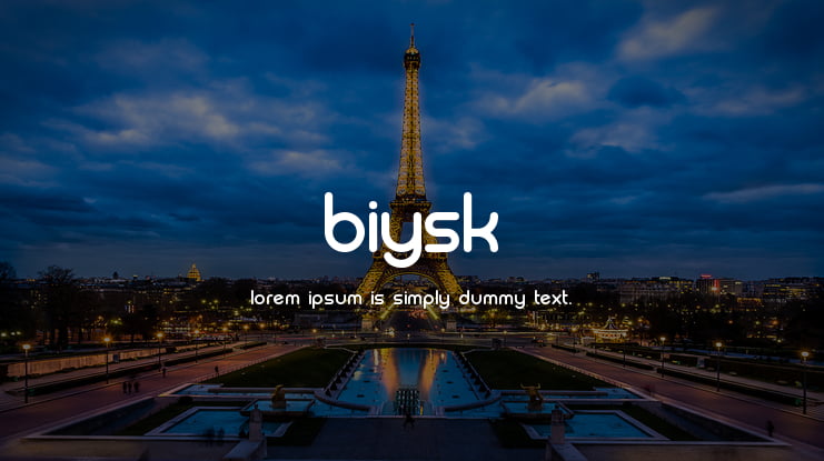 Biysk Font Family