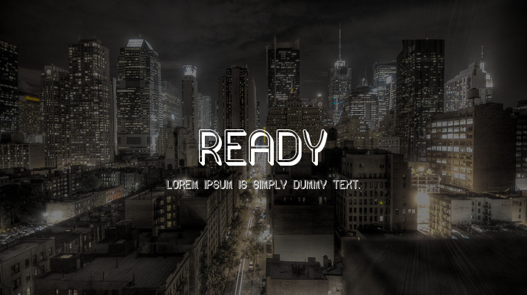 Ready Font