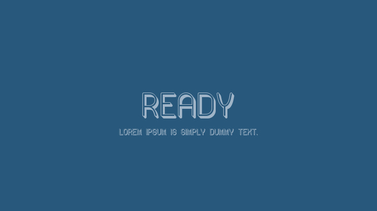 Ready Font