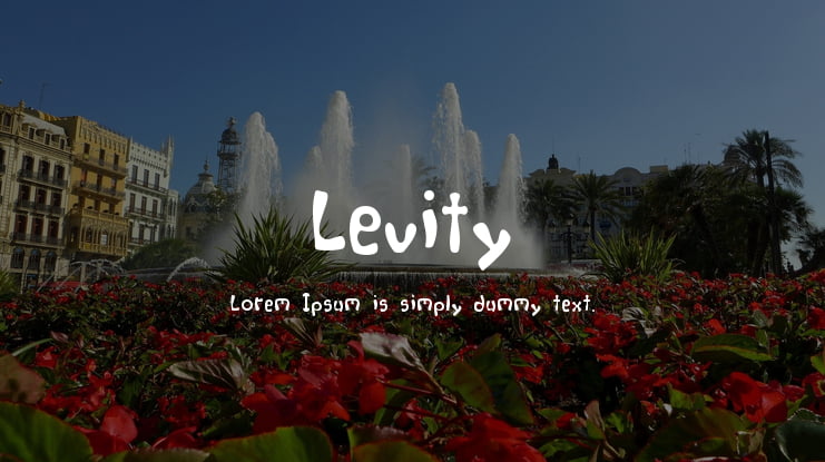 Levity Font