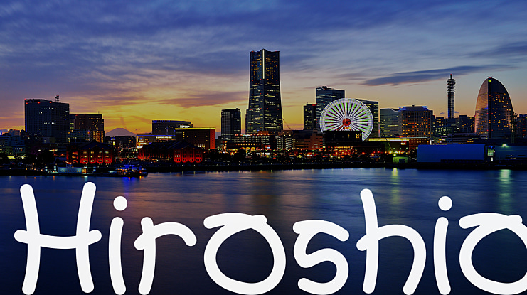 Hiroshio Font