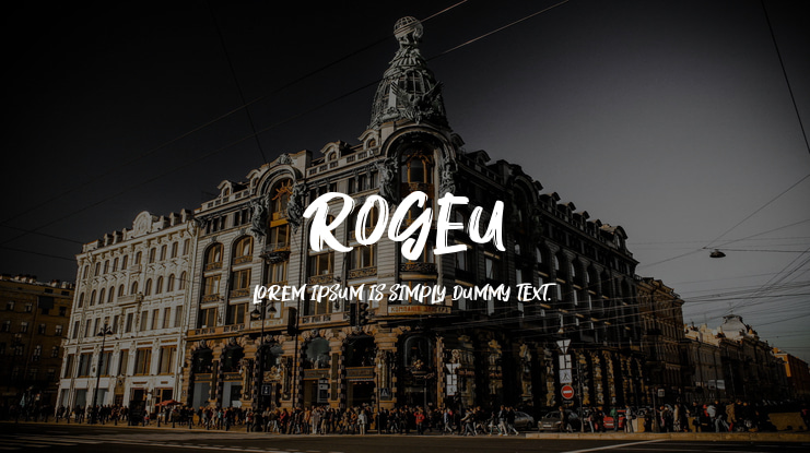 Rogeu Font Family