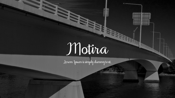 Motira Font Family