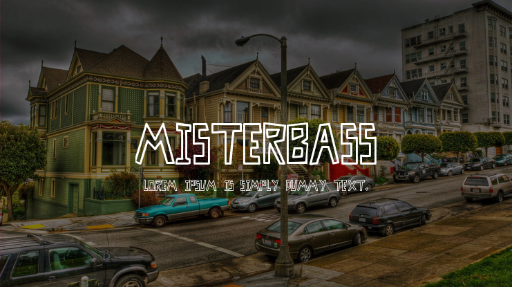 MisterBass Font Family