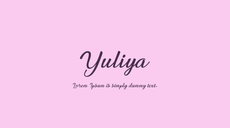 Yuliya Font