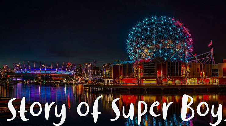 Story of Super Boys Font