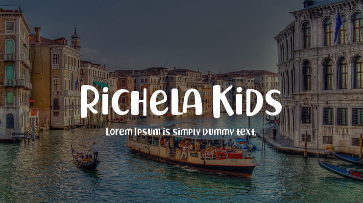 Richela Kids Font