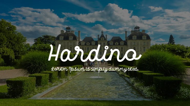 Hardino Font