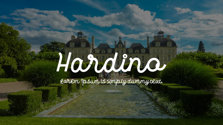 Hardino Font