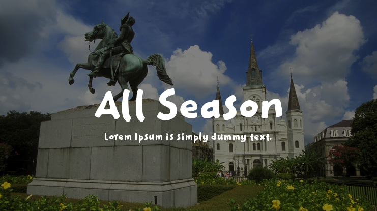 All Season Font Family