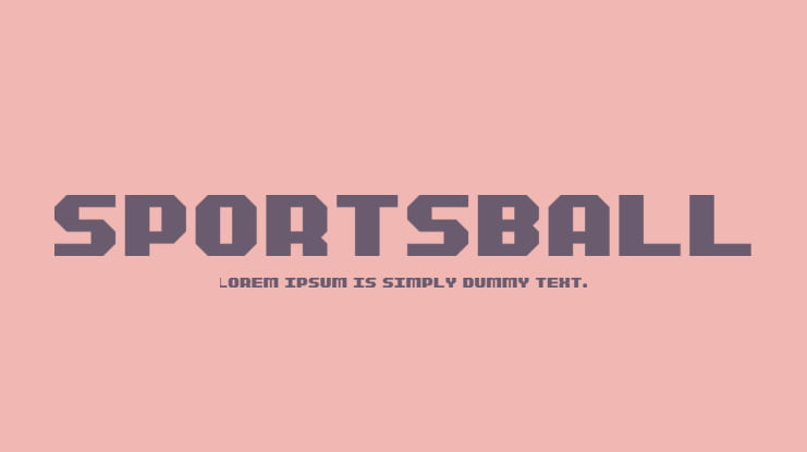 Sportsball Font