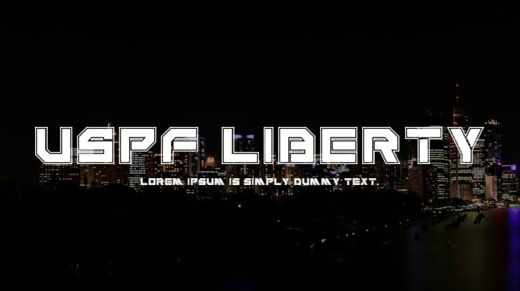 USPF Liberty Font Family