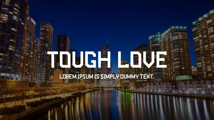 Tough Love Font