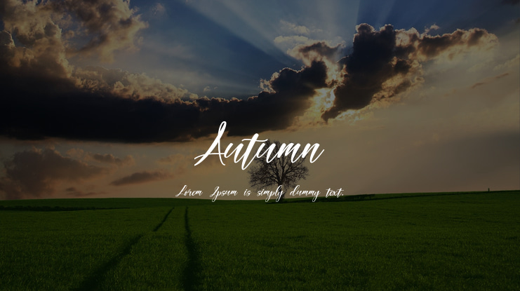 Autumn Font