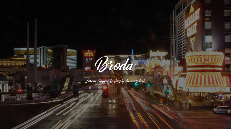 Broda Font