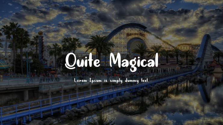 Quite Magical Font
