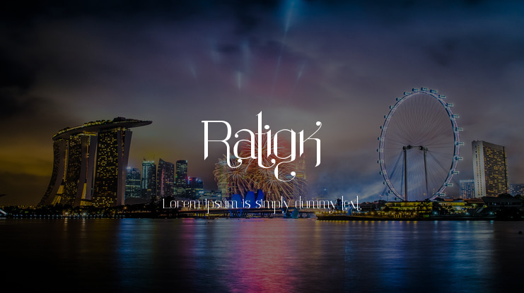 Ratigk Font