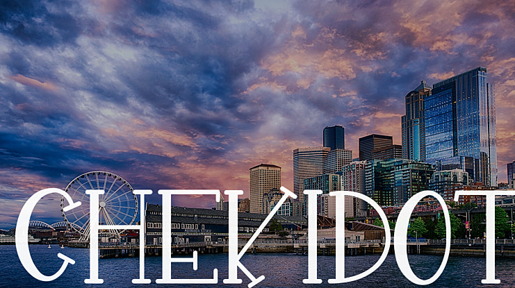 CHEKIDOT Font Family