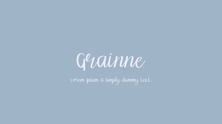 Grainne Font